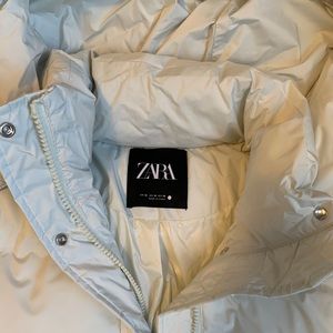 Zara hooded puffer
